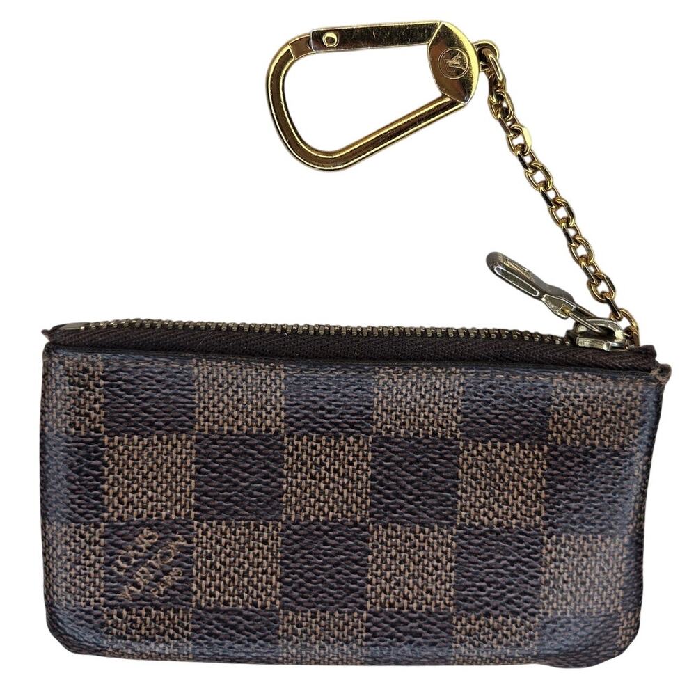 Louis Vuitton Damier Ebene Key Pouch (Pochette Clés)